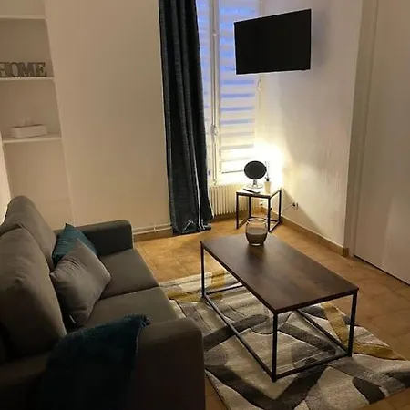Eiffel Tour Cosy Blue Apartment Paris Exterior photo